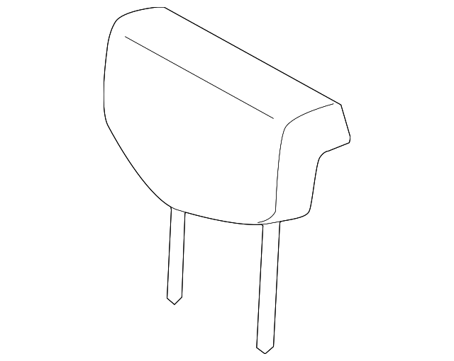 71970-42050-B0 Деталь HEADREST, LEFT