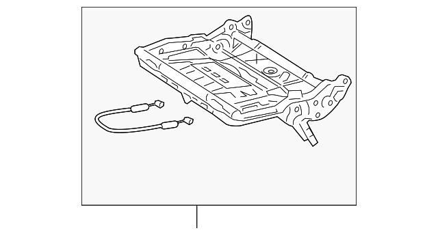 79370-42010 Деталь CUSHION FRAME, LEFT
