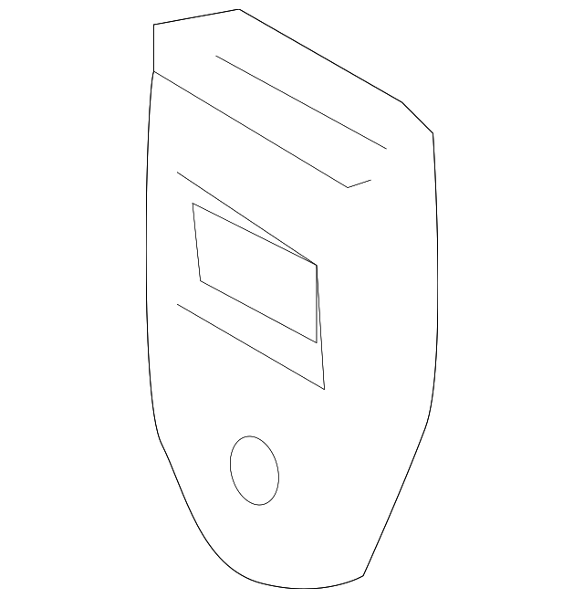 72679-44060-B1 Деталь SEAT BACK PANEL BEZEL, LEFT