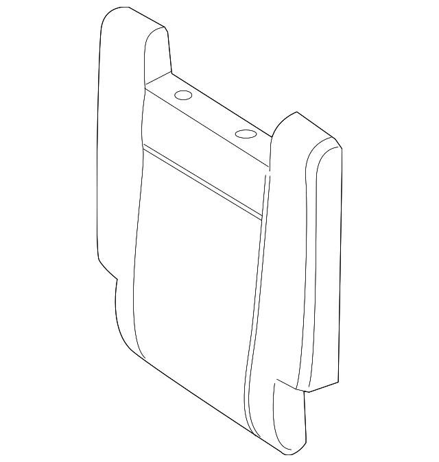 79023-42050-E0 Деталь SEAT BACK COVER, RIGHT
