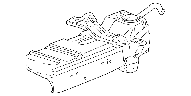 3L2Z-9002-CC Деталь FUEL TANK