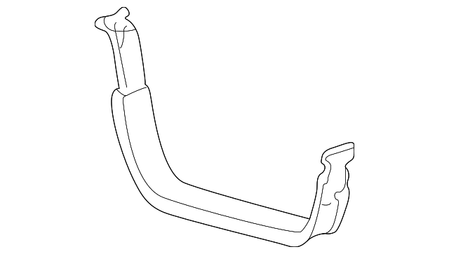 2L2Z9054AA Деталь SUPPORT STRAP, RIGHT