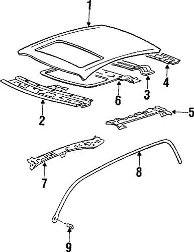 Elantra ROOF & COMPONENTS