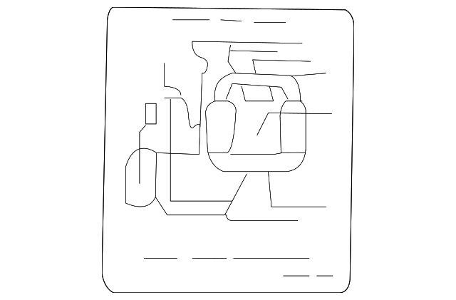 1196165D00 Деталь VACUUM DIAGRAM