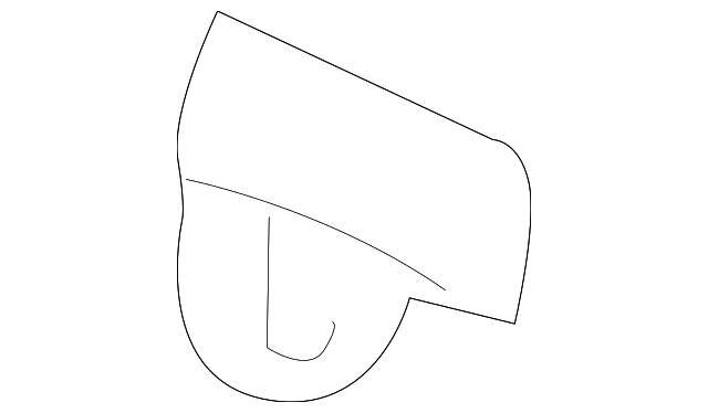 10430039 Деталь SWITCH BEZEL RETAINER, RIGHT