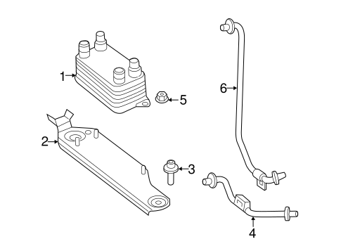 C250 TRANS OIL COOLER