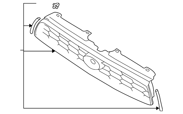 91121FE030 Деталь GRILLE