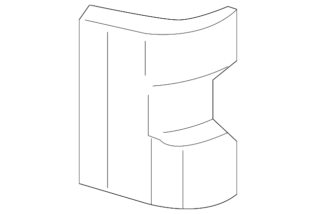 55359507AB Деталь CORNER PANEL, LEFT