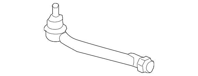 56820-2W050 OUTER TIE ROD, RIGHT