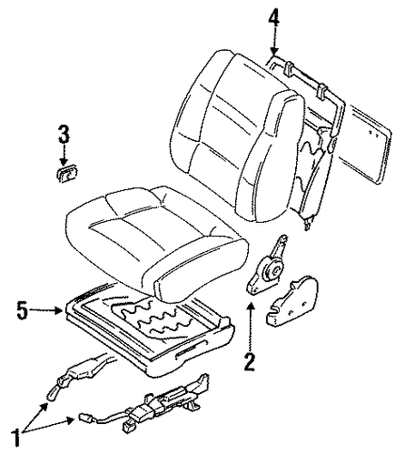 M30 SEATS & TRACK COMPONENTS