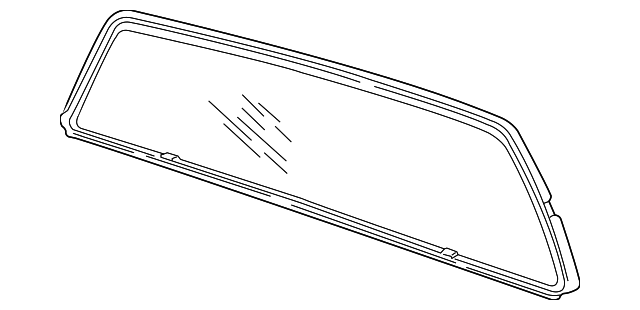 15131397 Деталь FIXED GLASS
