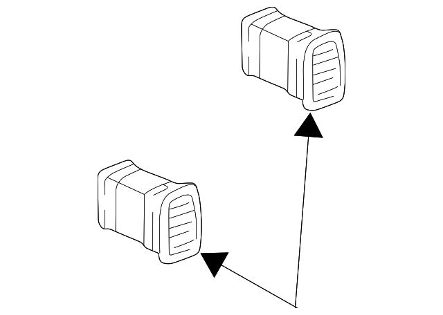 15770984 Деталь AIR DEFLECTOR, RIGHT