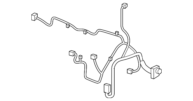 22769043 WIRE HARNESS, LEFT