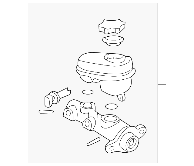 19209261 MASTER CYLINDER