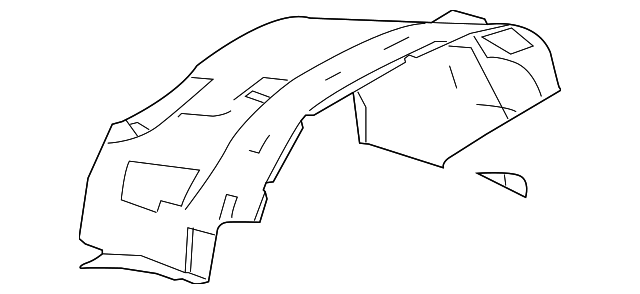 8152105790 Деталь FENDER LINER, LEFT