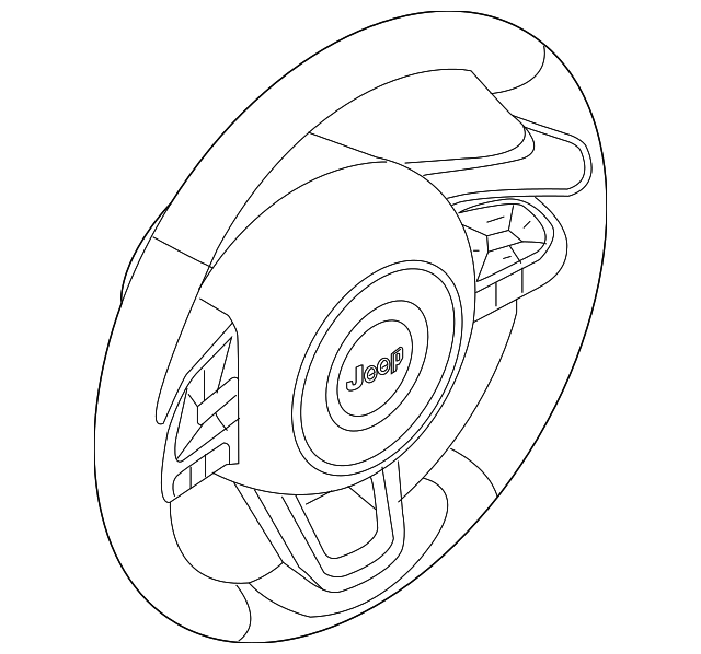 6EU82LXHAA Деталь STEERING WHEEL