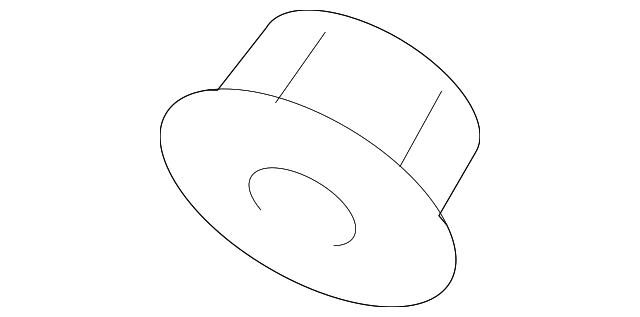 6509809AA Деталь SUNVISOR NUT, RIGHT
