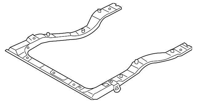 50515FE022 Деталь CROSSMEMBER