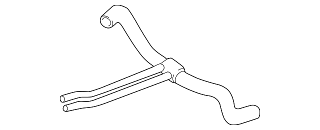 F81Z-8286-AD LOWER HOSE