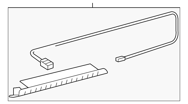 81580-52190 Деталь HIGH MOUNT LAMP