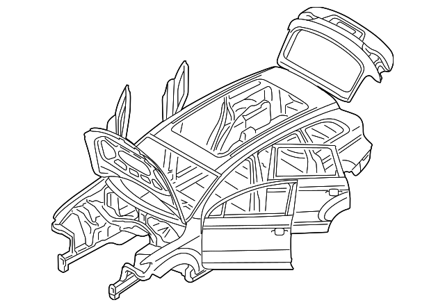 4L0800403A Деталь BODY ASSY