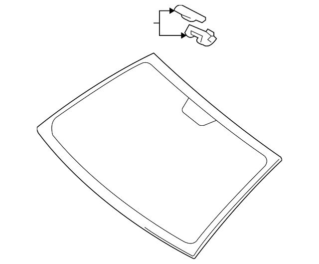 56101-52490 Деталь WINDSHIELD