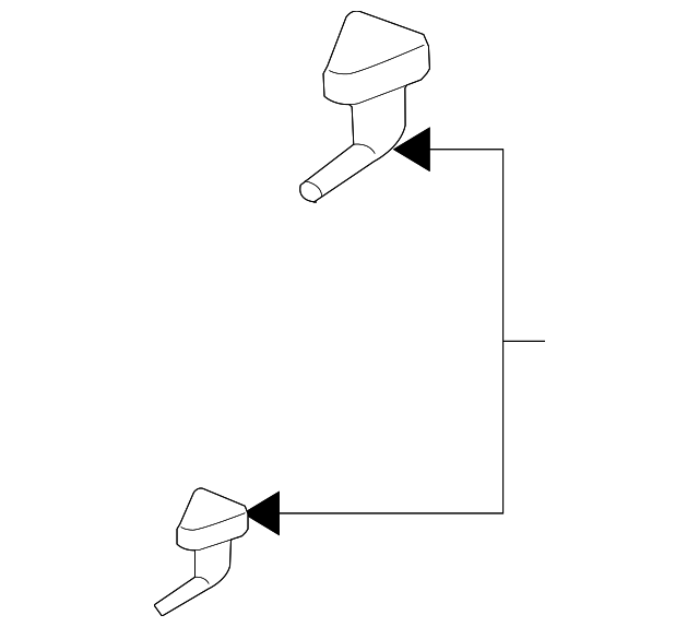 98630-2E500 WASHER NOZZLE, RIGHT