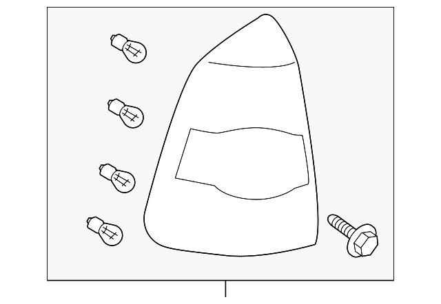 3560385Z10 Деталь TAIL LAMP ASSY, RIGHT