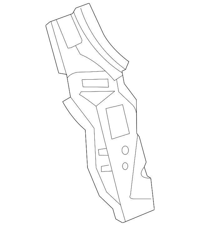 61747-08020 Деталь INNER BRACE, RIGHT