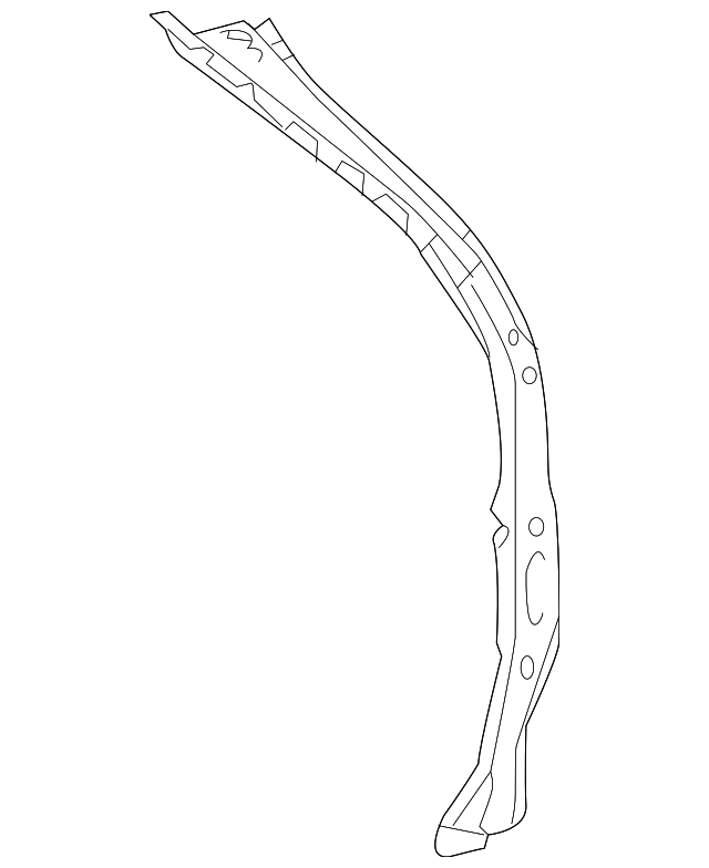 61034-08901 Деталь LIFT GATE PILLAR, LEFT