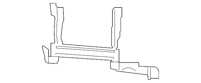 68061726AA Деталь INSTRUMENT PANEL LOWER BRACKET