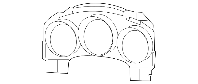 1JW591X9AC Деталь CLUSTER BEZEL