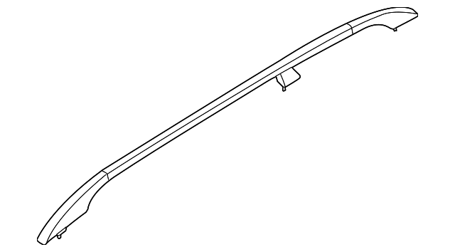 51-13-7-158-529 Деталь ROOF RAIL, LEFT