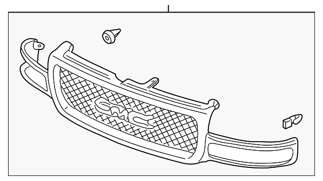 19130789 Деталь GRILLE ASSY