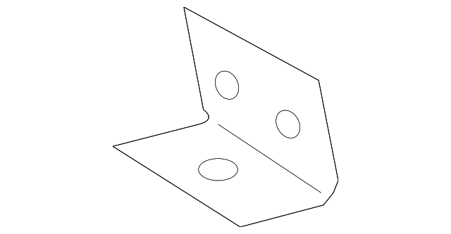 5123437AA Деталь HEADLINER REAR BRACKET