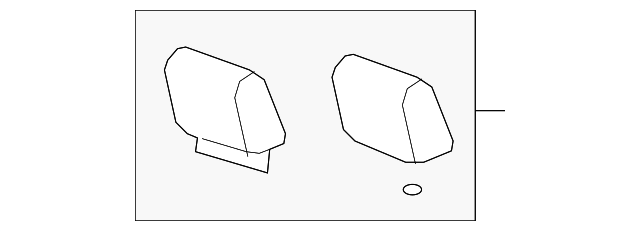 22988424 Деталь HEADREST, LEFT