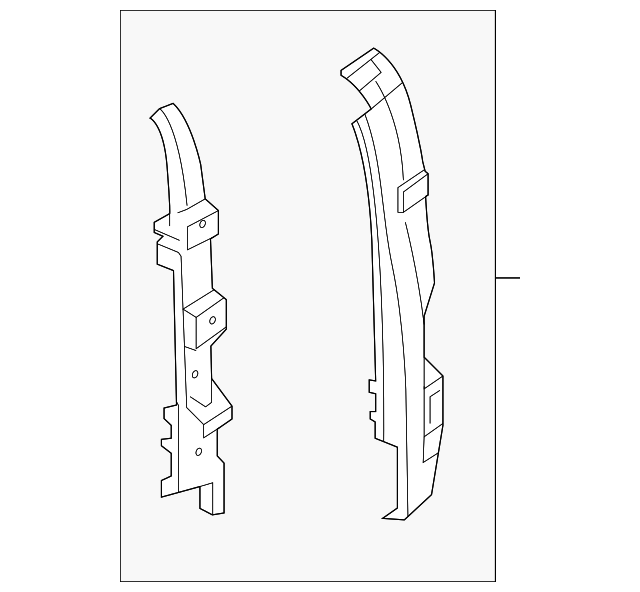 77601-1PA0A Деталь REAR PILLAR, LEFT