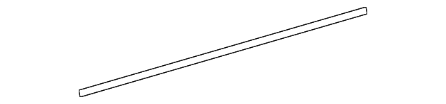 75793-78010 LOWER MOLDING PAD, LEFT