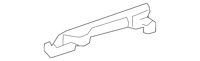 69211-28070-P2 HANDLE, OUTSIDE, LEFT