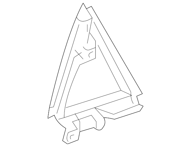 67487-0E021 Деталь GUIDE SUPPORT, RIGHT