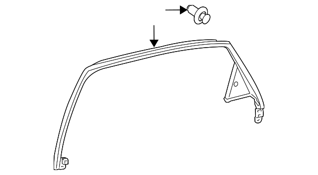 67673-0E020 Деталь WINDOW TRIM, RIGHT