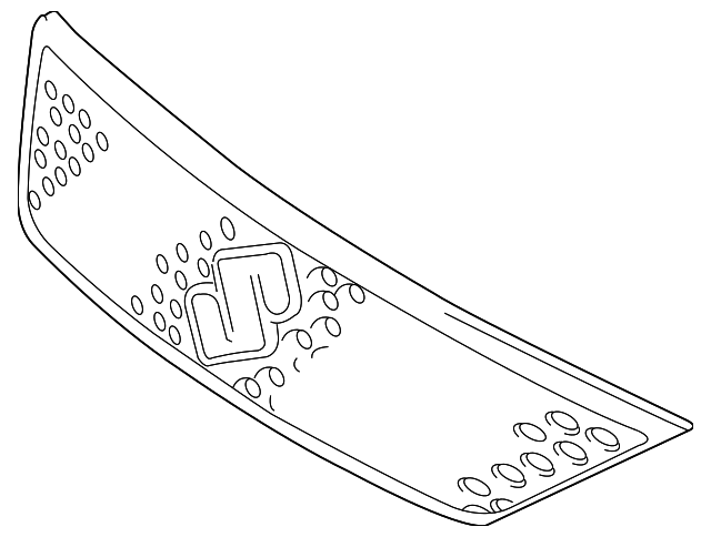 7211159J00D51 Деталь GRILLE