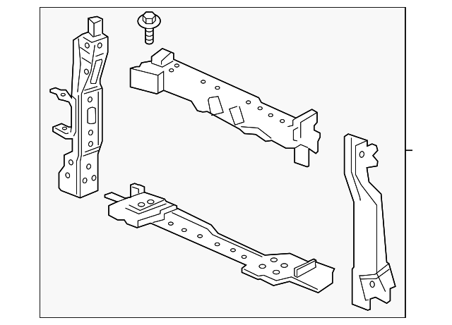 60400-T7W-A00ZZ BULKHEAD, FR.