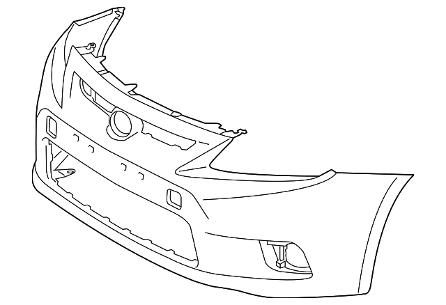 52119-21915 Деталь BUMPER COVER