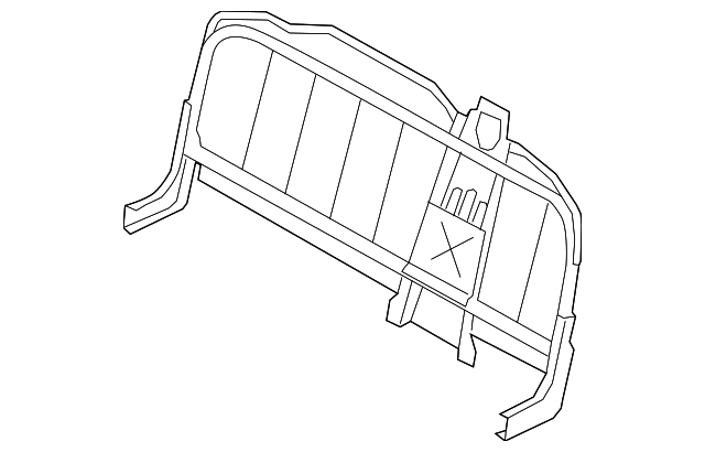 8C2Z-16613A38-A Деталь SEAT BACK FRAME