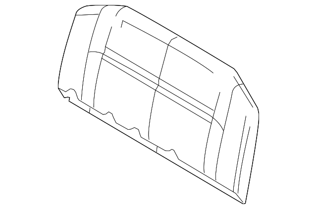 AC2Z-1666600-JB Деталь SEAT BACK COVER
