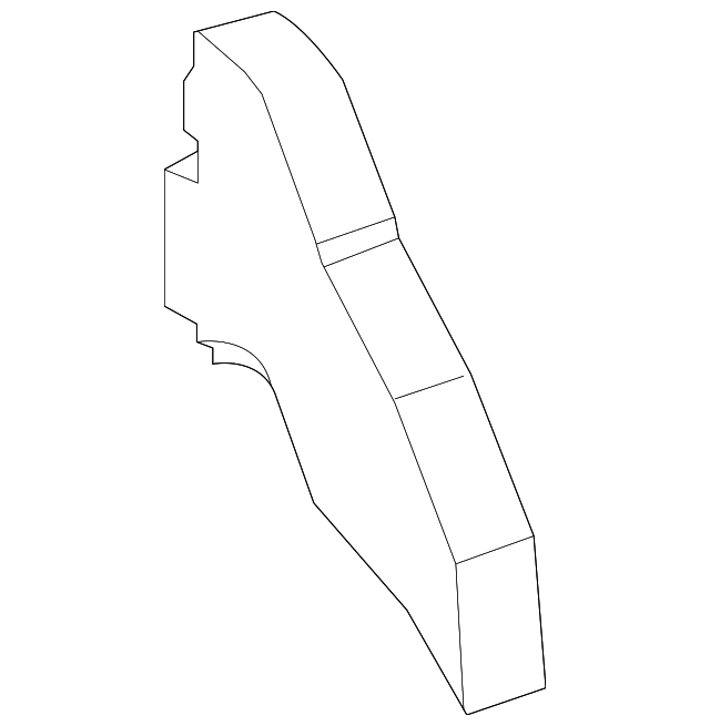 22946625 FRONT INSULATOR, LEFT