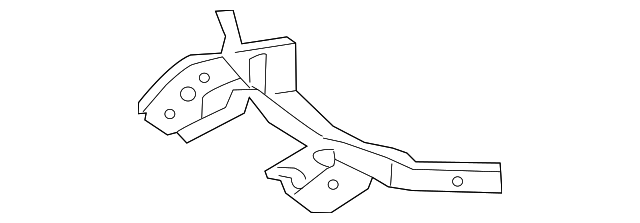 65851-2S700 Деталь REAR CROSSMEMBER