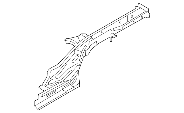 65710-3W070 Деталь SIDEMEMBER, LEFT