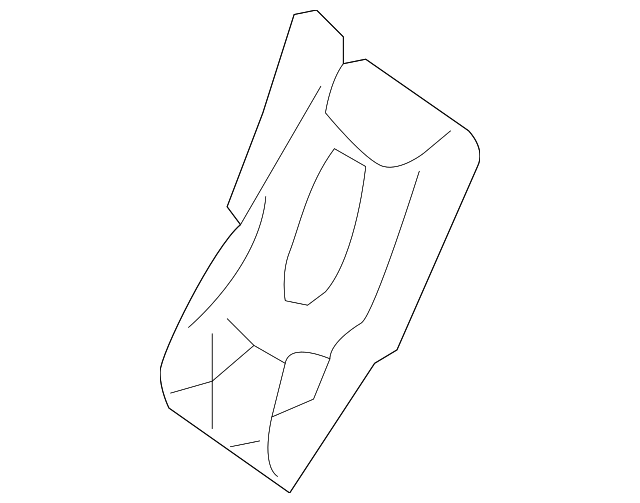 6151386Z00 Деталь SEAT BRACKET, RIGHT
